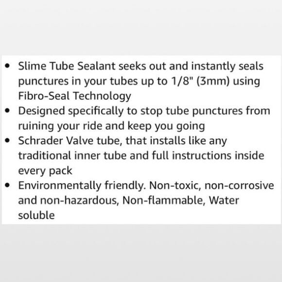 New 20” Bike Tire Self-Sealing Tube - Picture 12 of 16